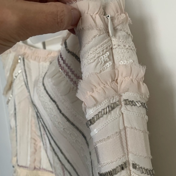 Club Monaco embellished skirt size 12 - Picture 2 of 7